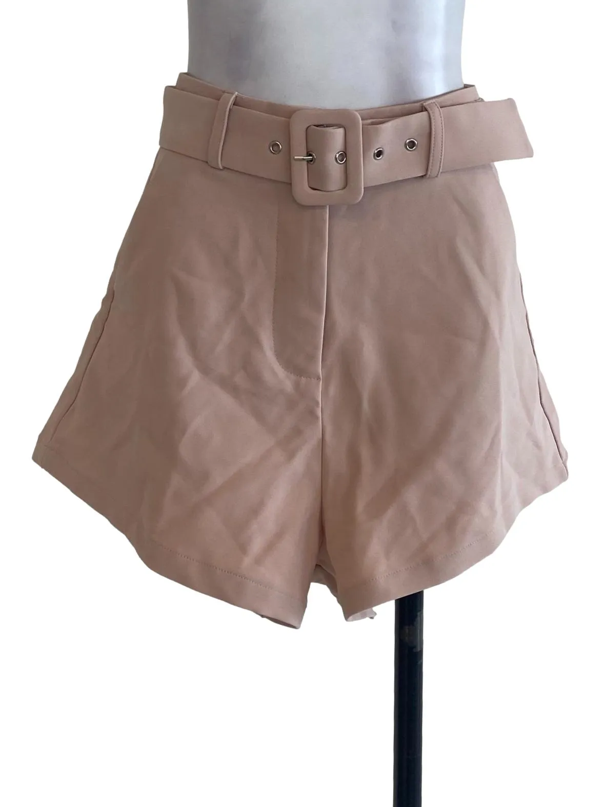 Salmon Plain Shorts
