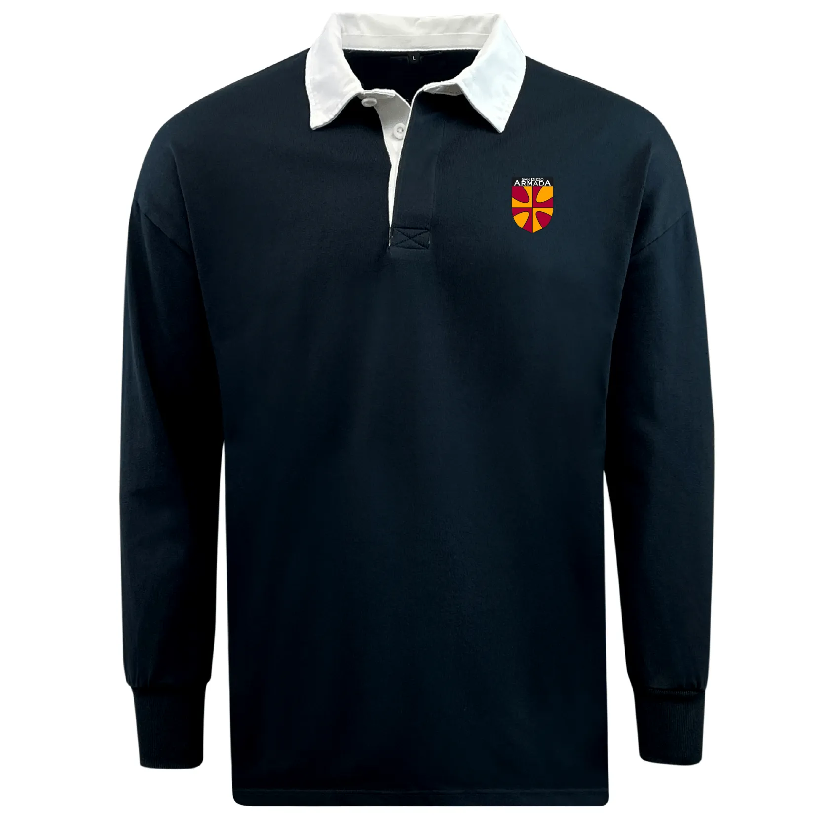 San Diego Armada Rugby Classic Long Sleeve Solid Rugby Jersey