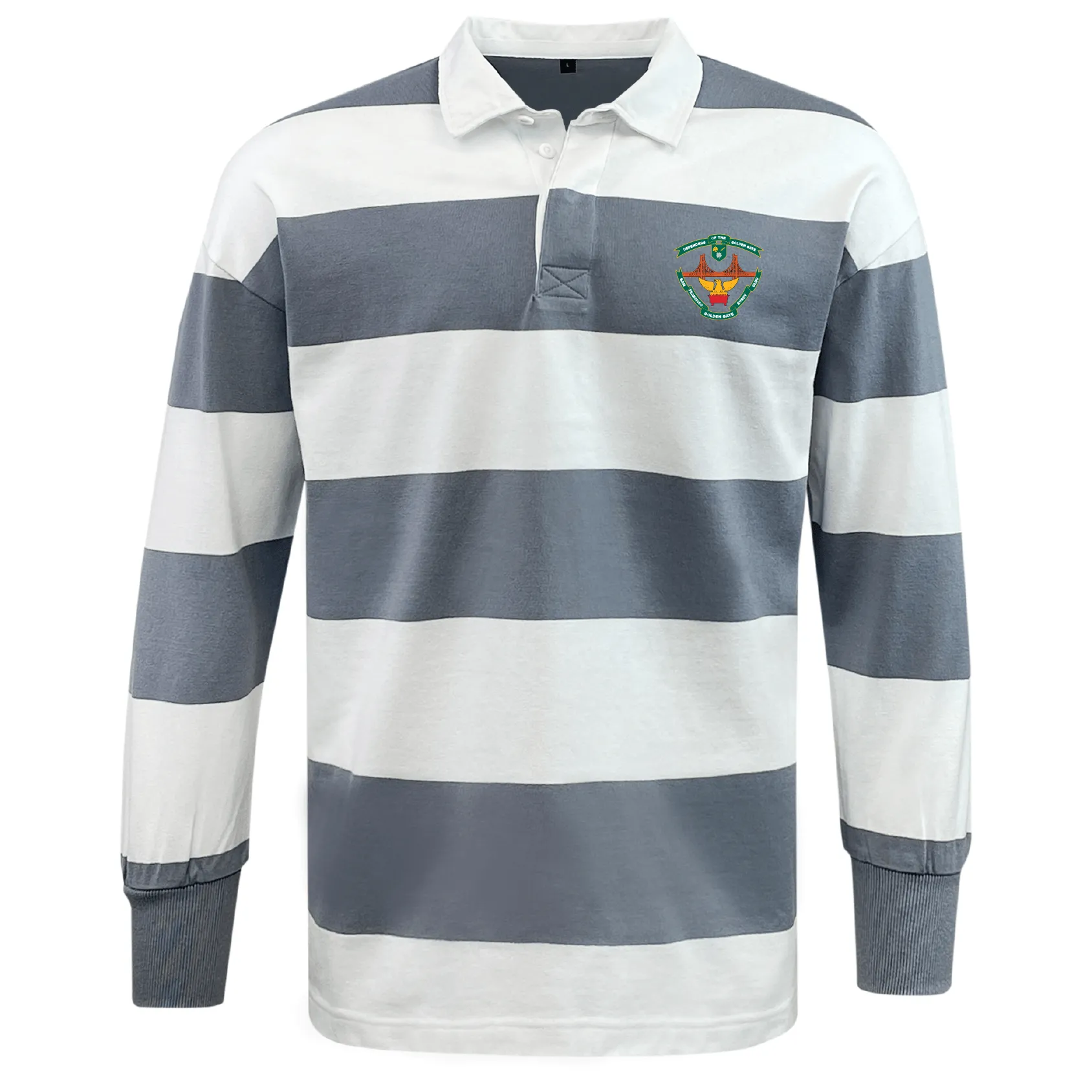 San Francisco Golden Gate Classic Long Sleeve Hooped Rugby Jersey