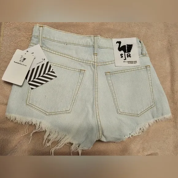 Sandrine Rose by Free People Denim Shorts.