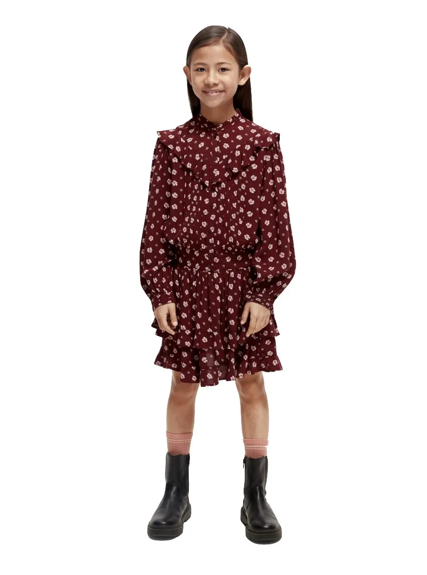Scotch & Soda Printed Layered Skirt