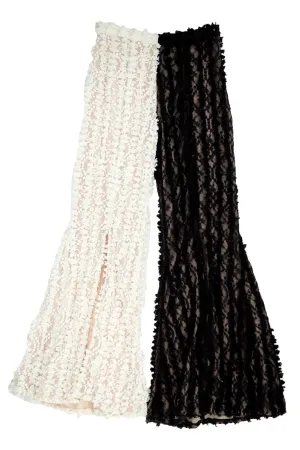 selena pant in noche two tone lace