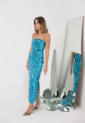 Sequin midi dress