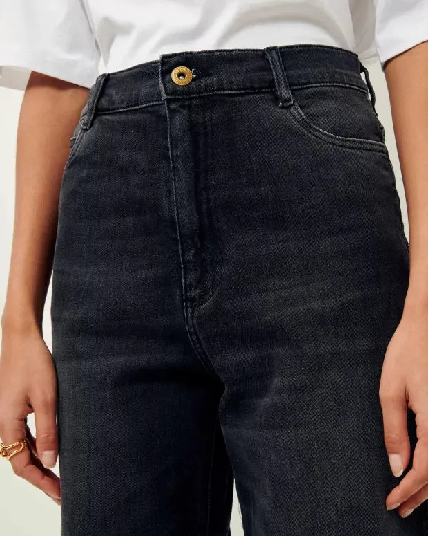 Sessun Bay Cruise Jeans Brocken Black
