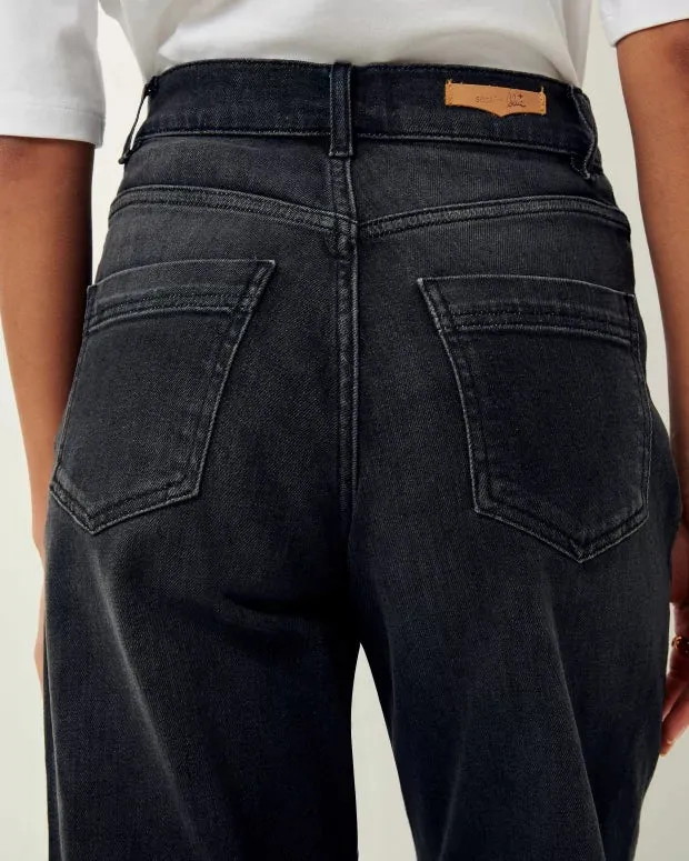 Sessun Bay Cruise Jeans Brocken Black