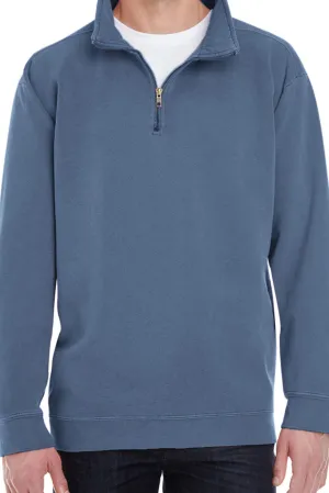 Shades of Blue Comfort Colors Adult Quarter Zip Sweatshirt *Customizable!