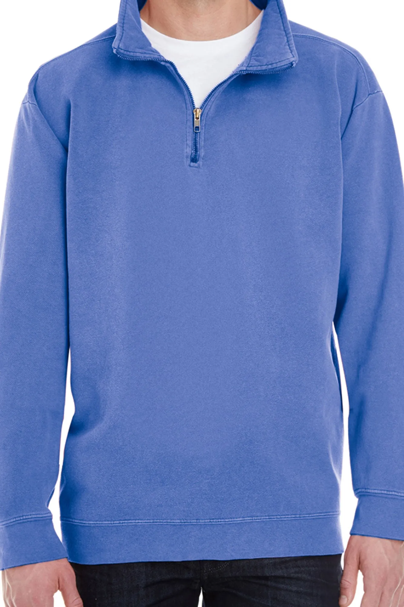 Shades of Blue Comfort Colors Adult Quarter Zip Sweatshirt *Customizable!