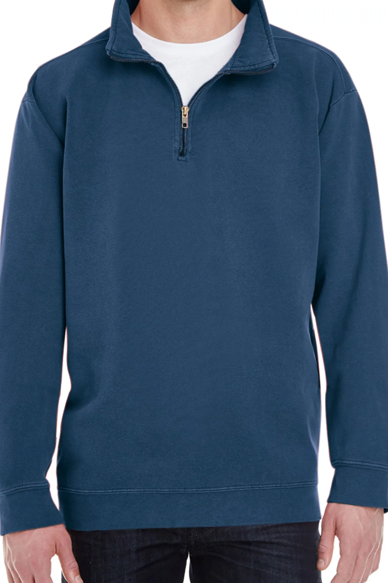 Shades of Blue Comfort Colors Adult Quarter Zip Sweatshirt *Customizable!