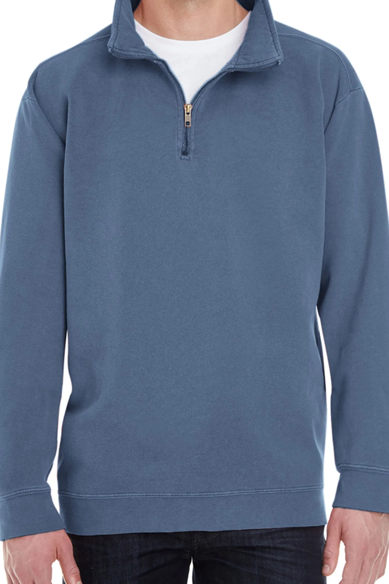Shades of Blue Comfort Colors Adult Quarter Zip Sweatshirt *Customizable!