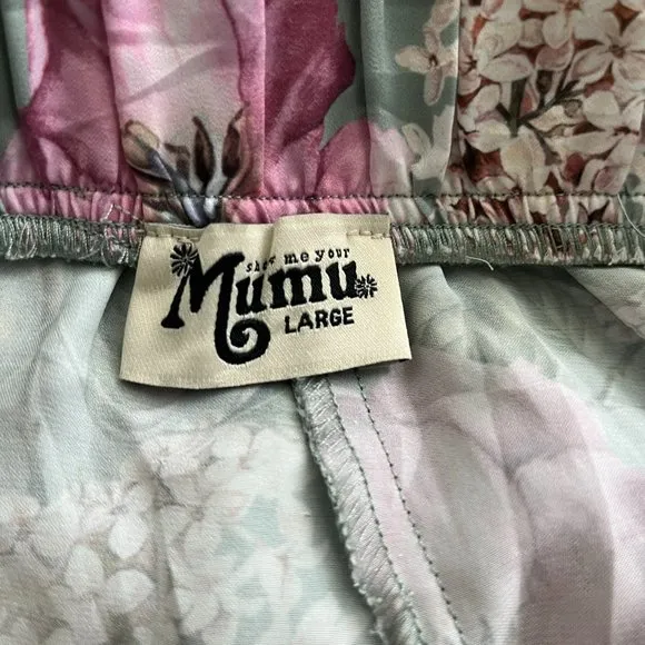 Show Me Your Mumu Women's Bobbi Printed Shorts Size L