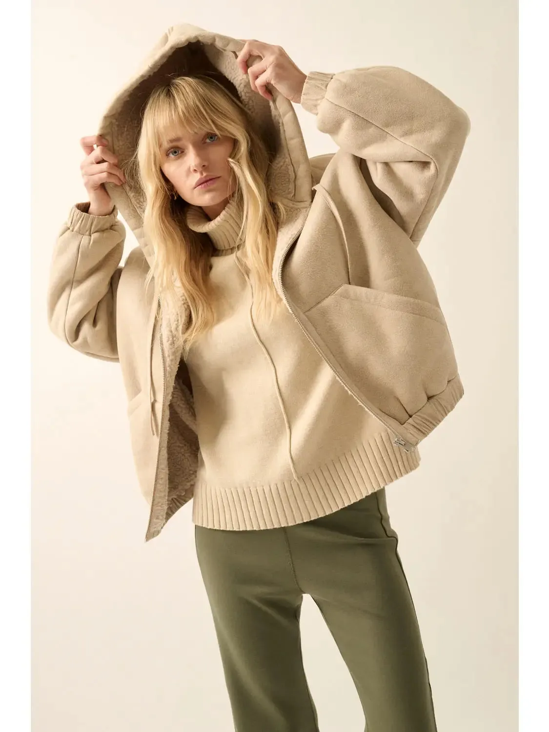 Sierra Sherpa Lined Jacket