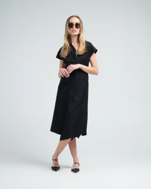 silent dress - black