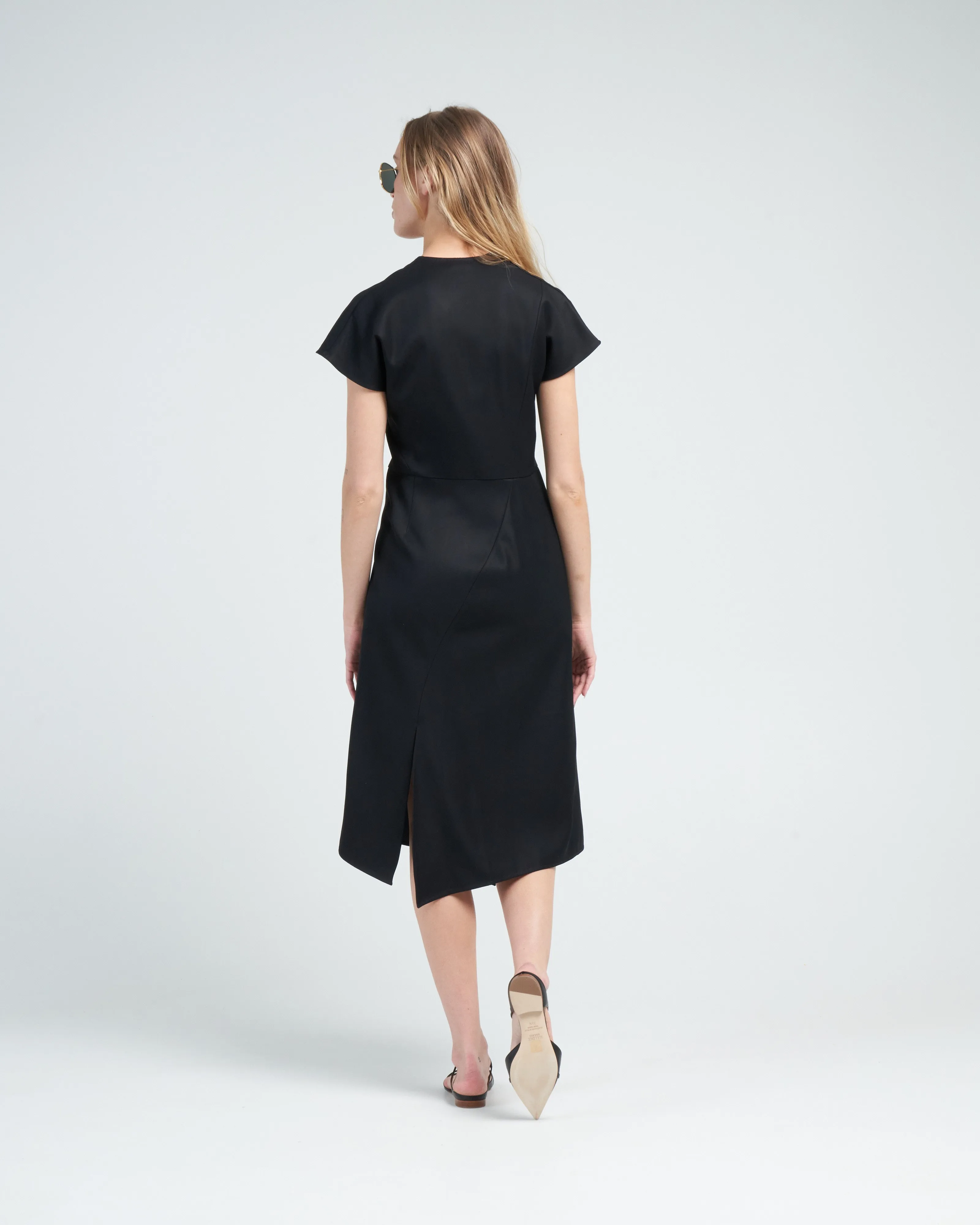 silent dress - black