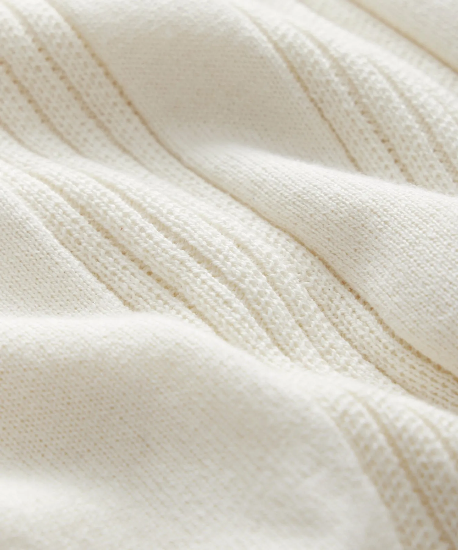 Silk-Cotton Ribbed Sweater Polo