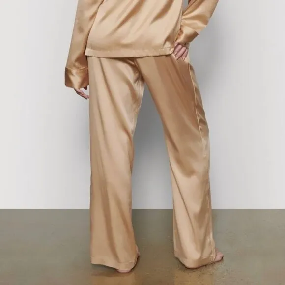 SKIMS Silk Sleep Pant Honey Womens 4X