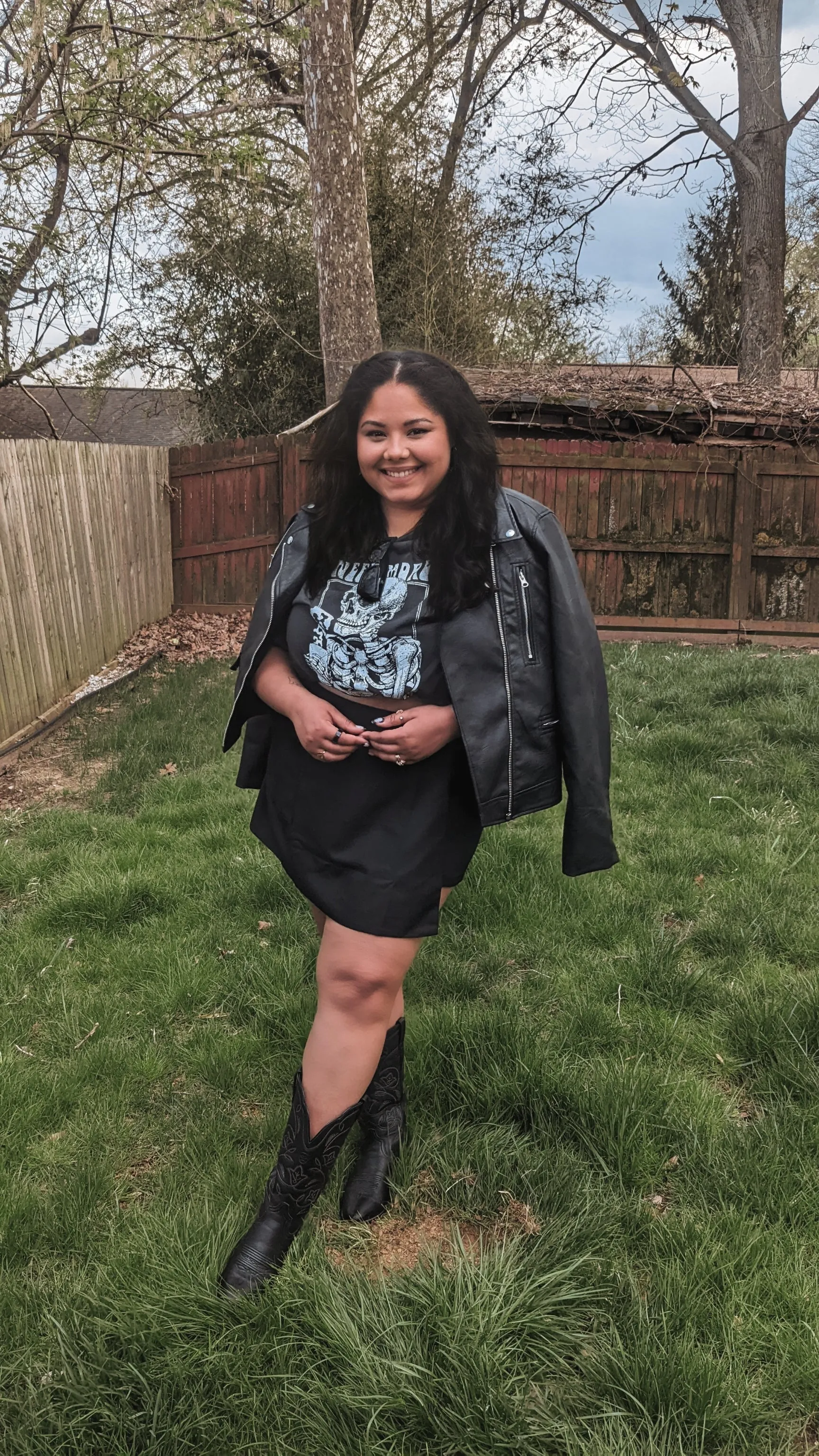 Slayer Leather Jacket Black