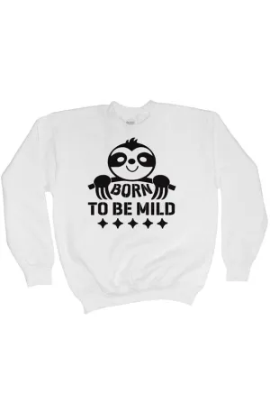 SMF Born To Be Plain Youth Crewneck Sweatshirt