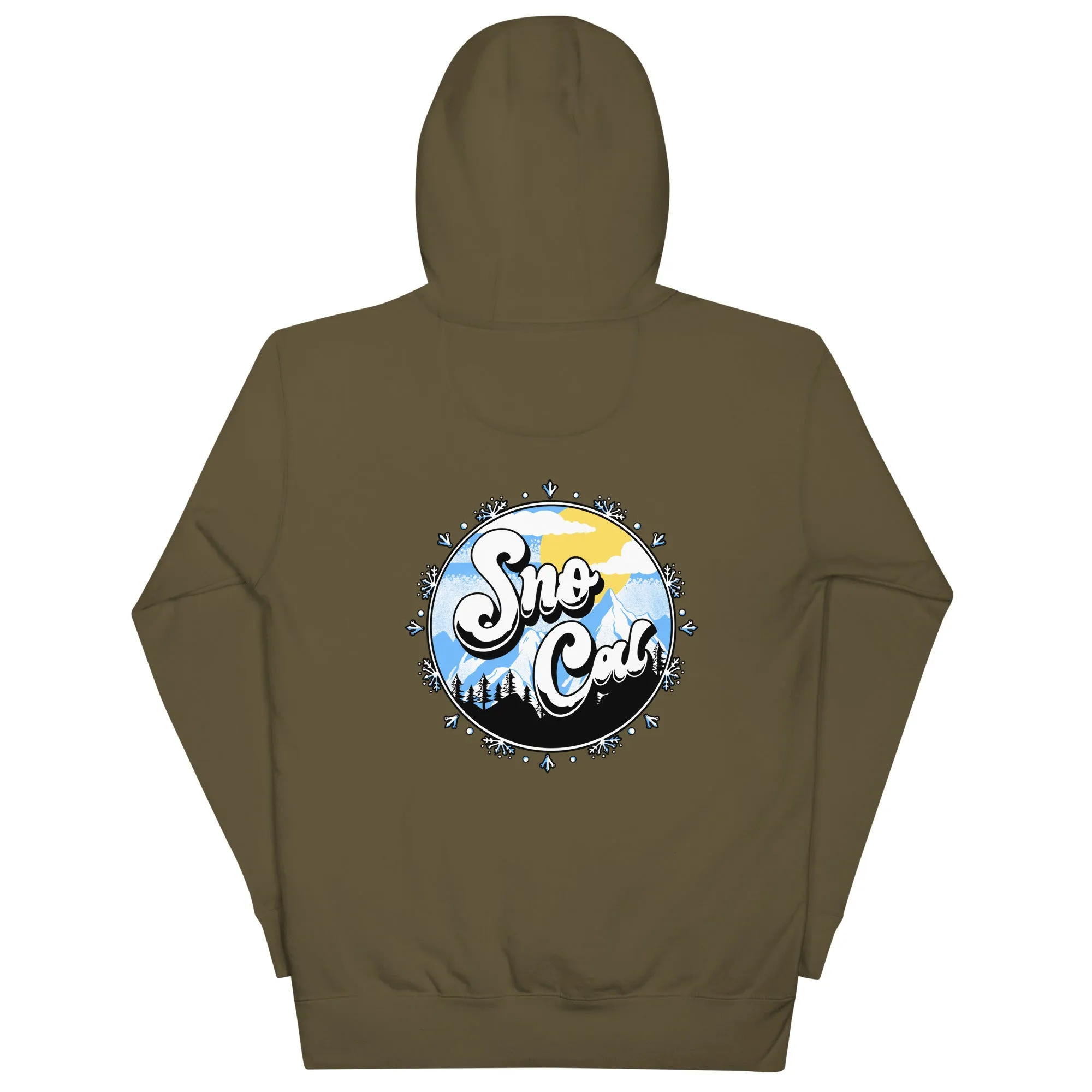 Sno Cal Sun & Circle Logo Hoodie (pullover)