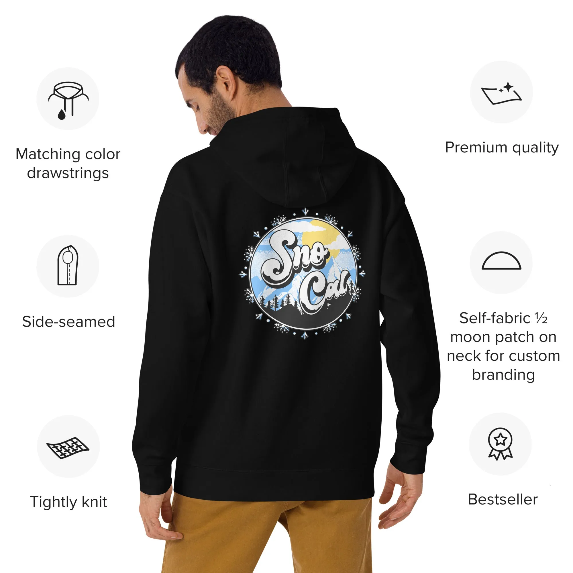 Sno Cal Sun & Circle Logo Hoodie (pullover)
