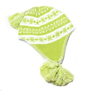 SnowStoppers - Sherpa Hat - Lime Green