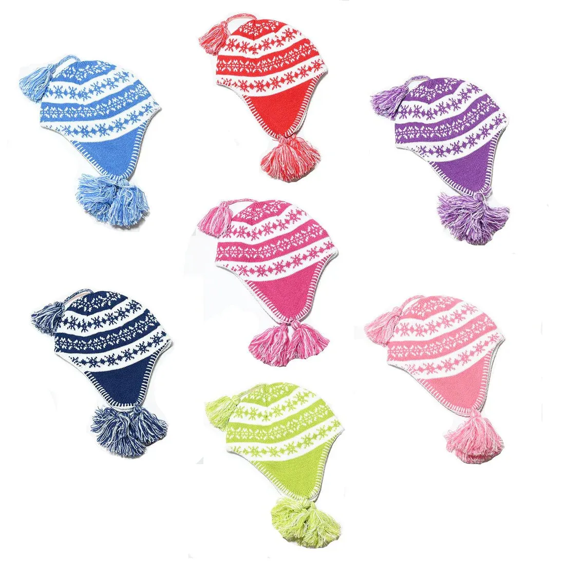 SnowStoppers - Sherpa Hat - Lime Green