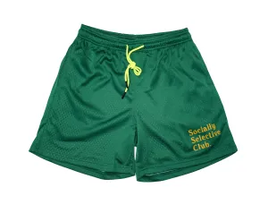 Socially Selective Mesh Shorts (GREEN)