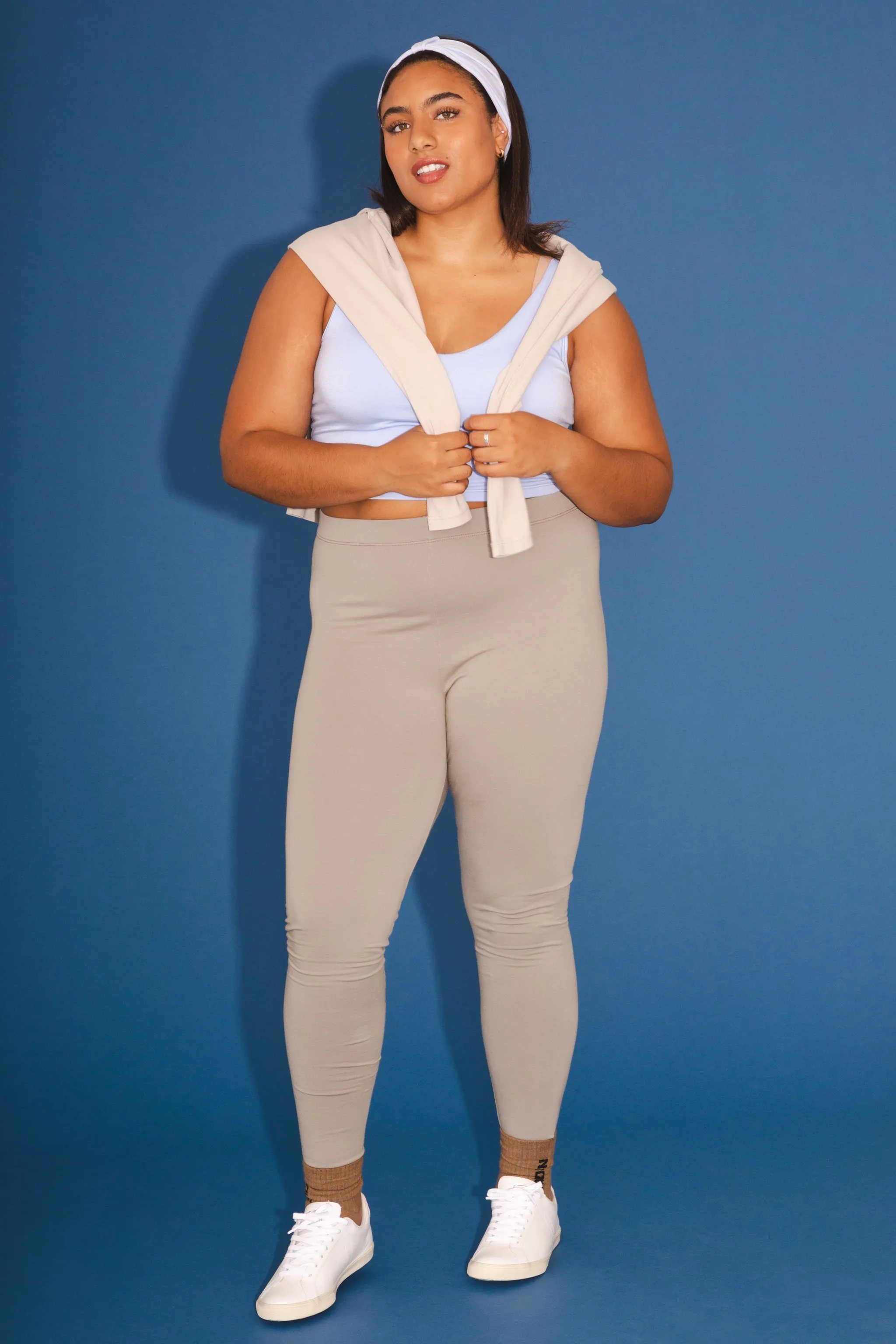 Soft Tank Top in Sky Blue