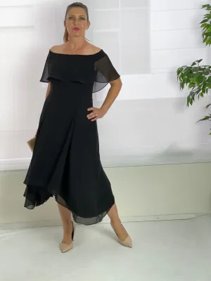 Sonya Black Event Dress