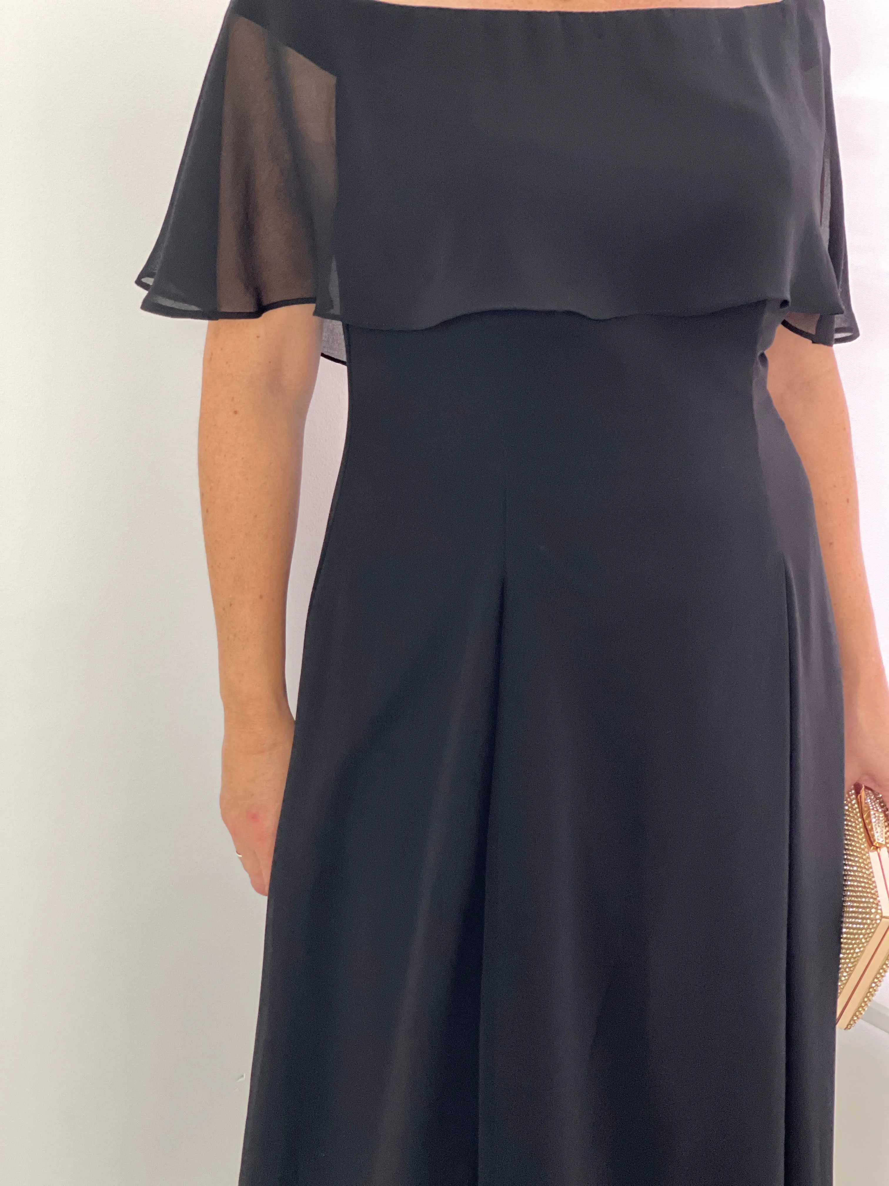 Sonya Black Event Dress