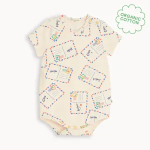Sorbetto - Postcard Jersey Baby Bodysuit