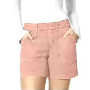 SPANX Pink Light 6-Inch Stretch Twill Shorts size Small