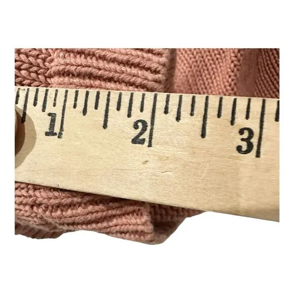 Spell‎ &amp; The Gypsy Designs M Chloe Knit Sweater Shorts Size Medium Salmon