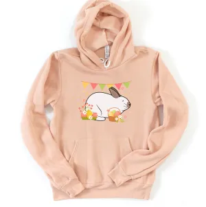 Spring Easter Rabbit Hoodie (S-3XL) Unisex - Multiple Colors!