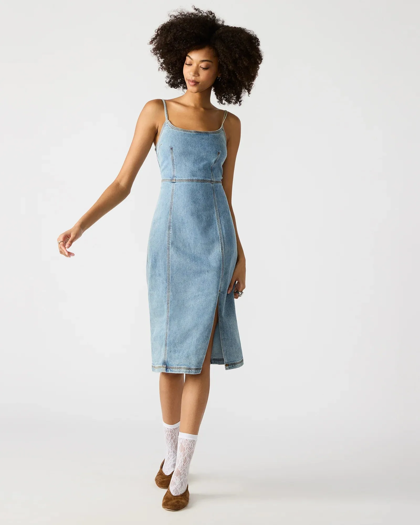 Steve madden GISELLE DENIM DRESS