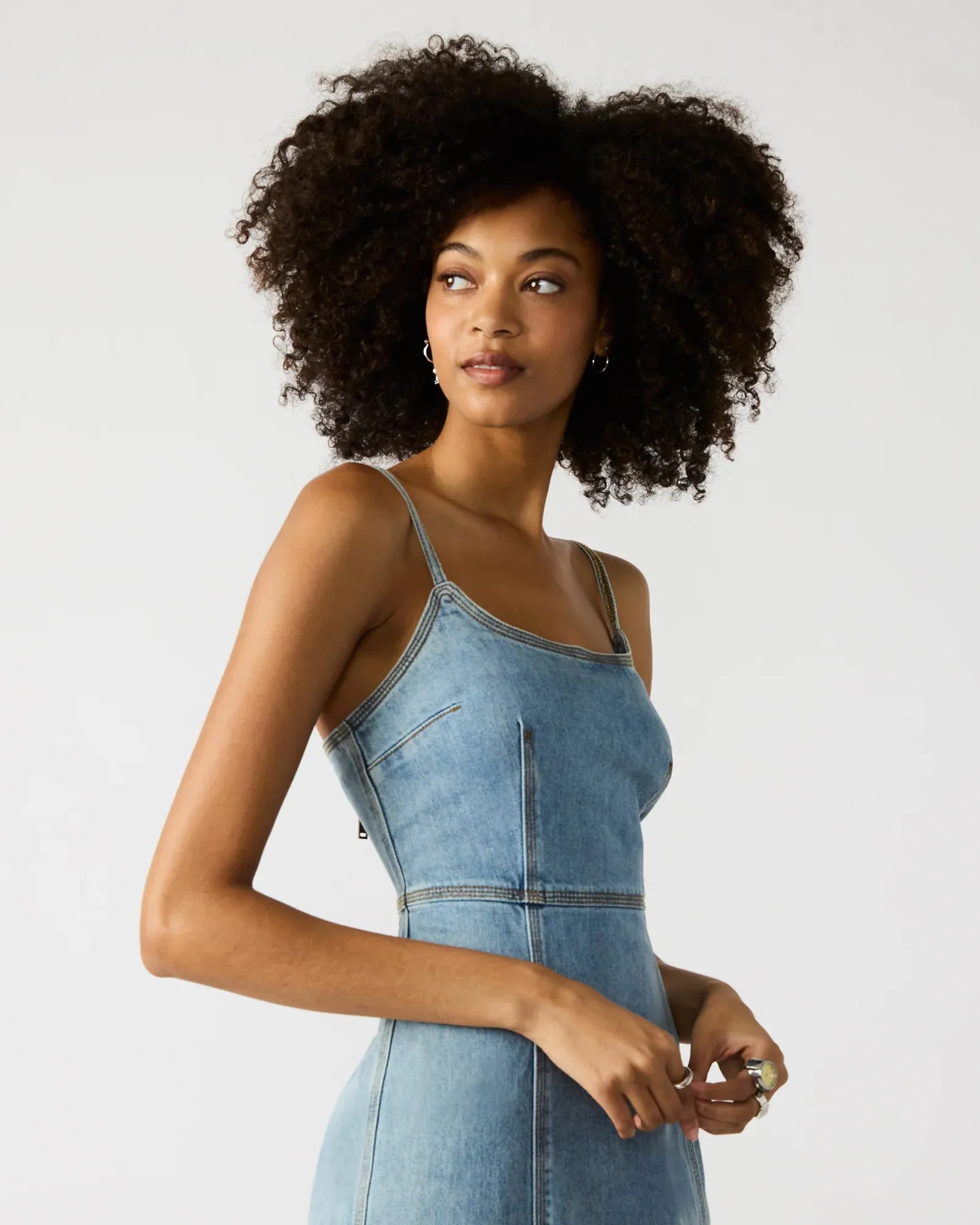Steve madden GISELLE DENIM DRESS