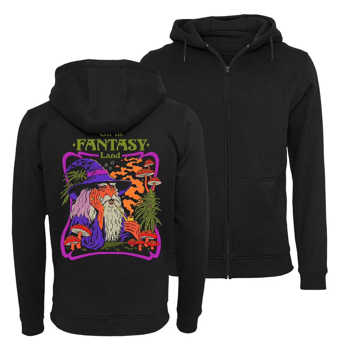 Steven Rhodes - High Life - Zip-Hoodie