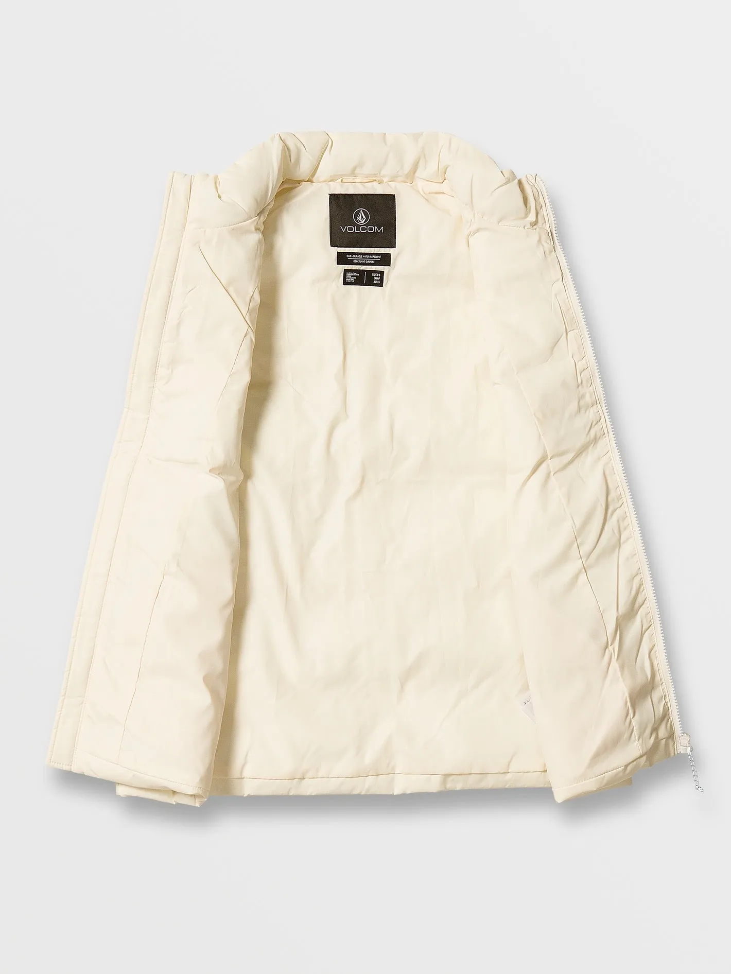 Stone Castine Puff Weste - MOONBEAM