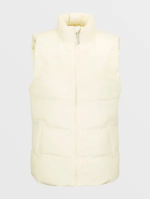 Stone Castine Puff Weste - MOONBEAM