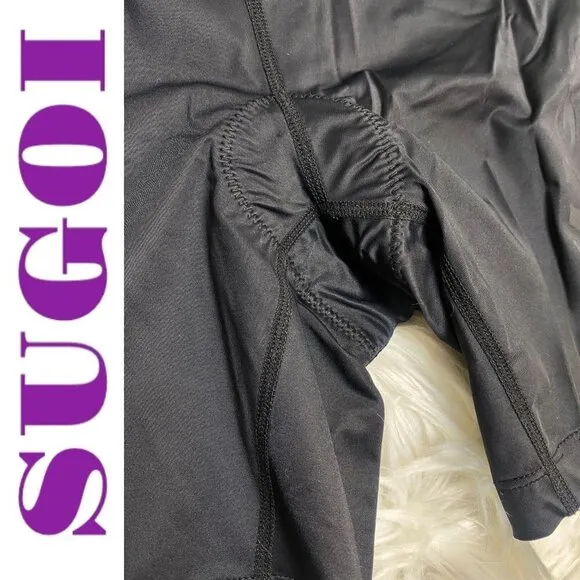 SUGOI Women’s Padded Cycling Racing Shorts Black, Size Medium