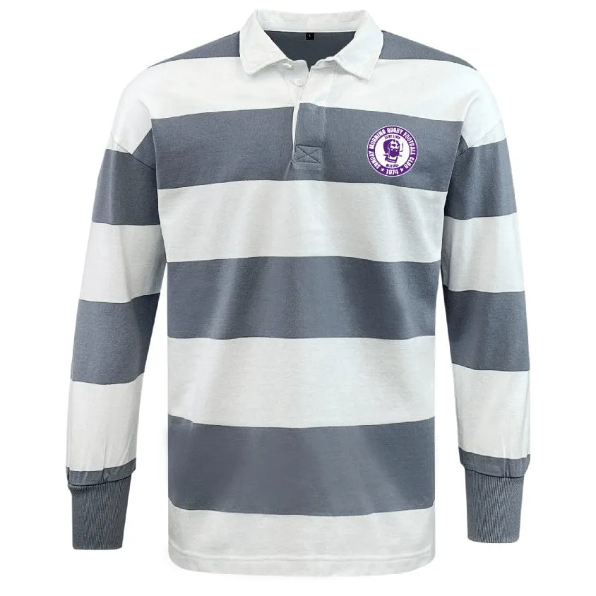 Sunday Morning RFC Classic Long Sleeve Hooped Rugby Jersey