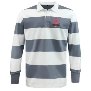 SUNY Maritime Classic Long Sleeve Hooped Rugby Jersey