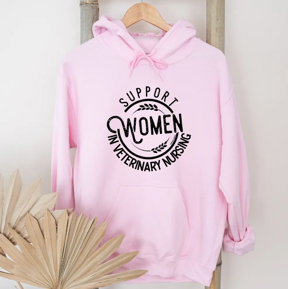 Support Women in Veterinary Nursing Hoodie (S-3XL) Unisex - Multiple Colors!