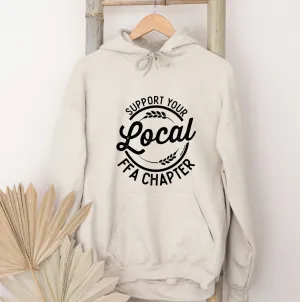 Support Your Local FFA Chapter Hoodie (S-3XL) Unisex - Multiple Colors!