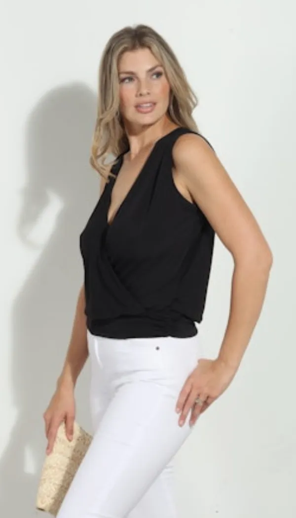 Surplice V Neck Tank