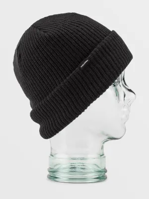Sweep Lined Beanie - BLACK