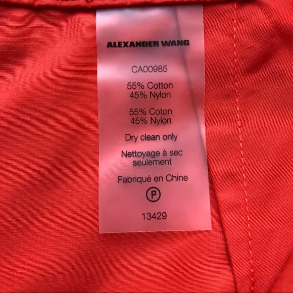 T Alexander Wang Pleated Shorts Size 8