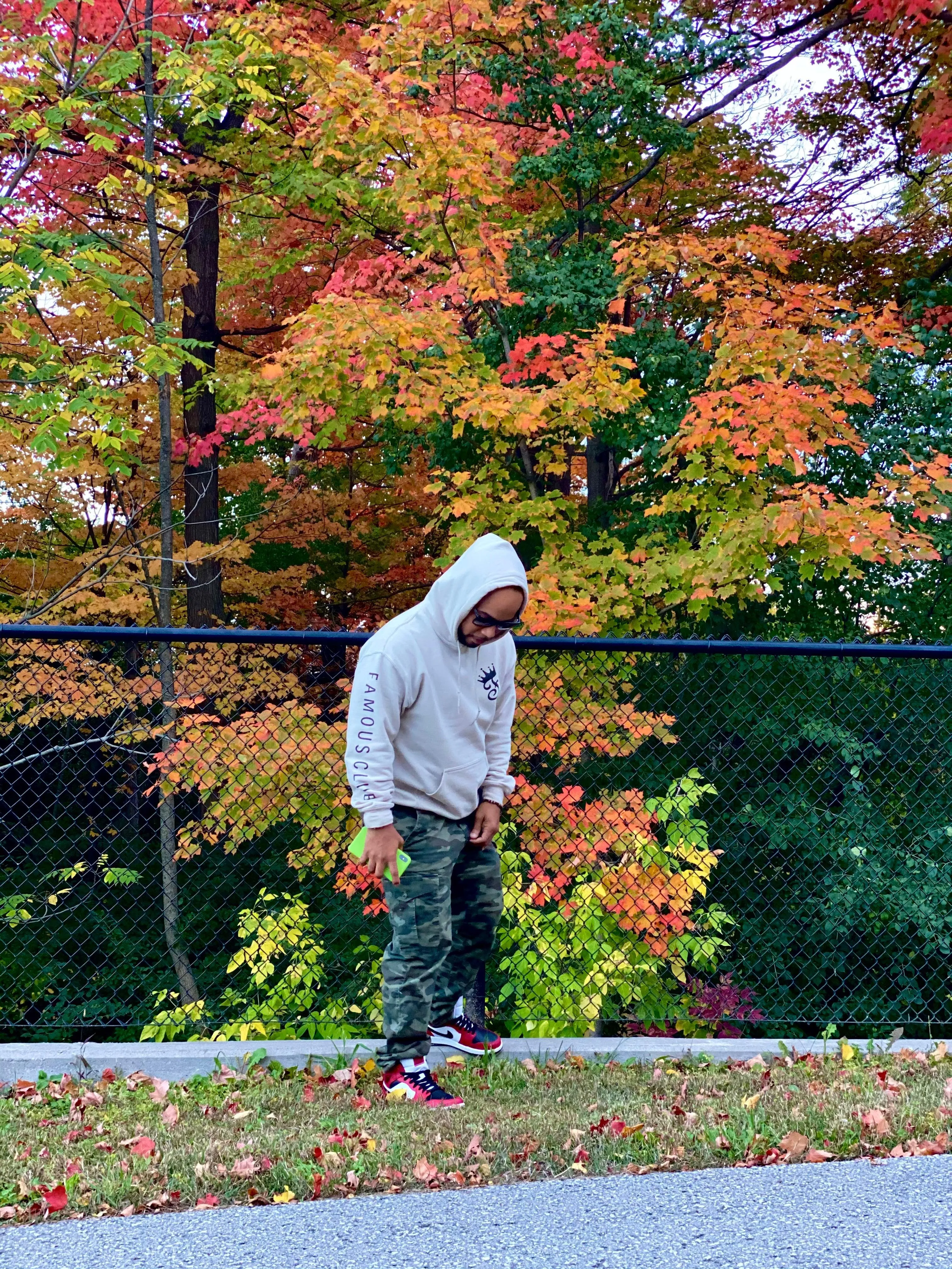Tan Fame Hoodie