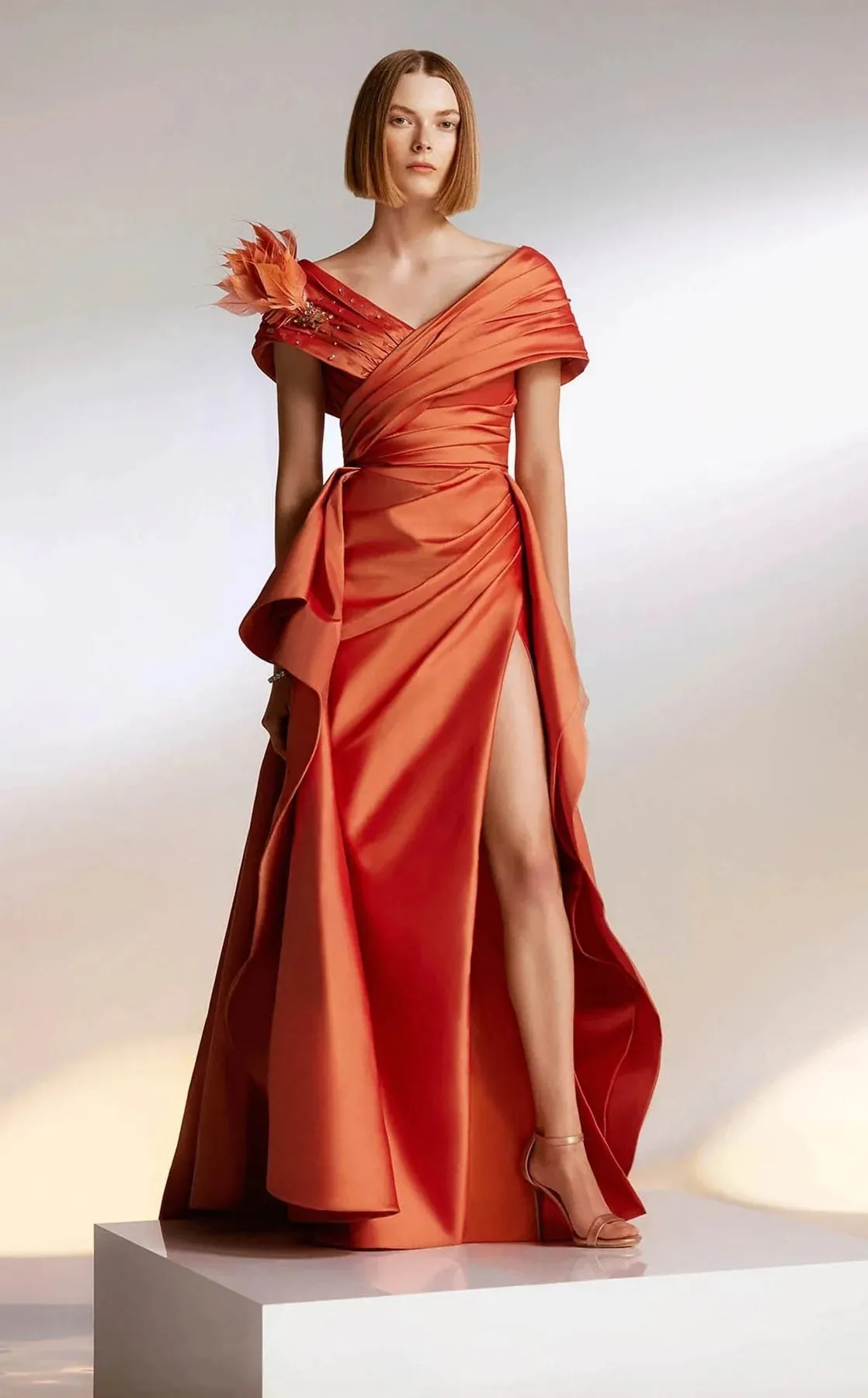 TARIK EDIZ 98221 DRESS