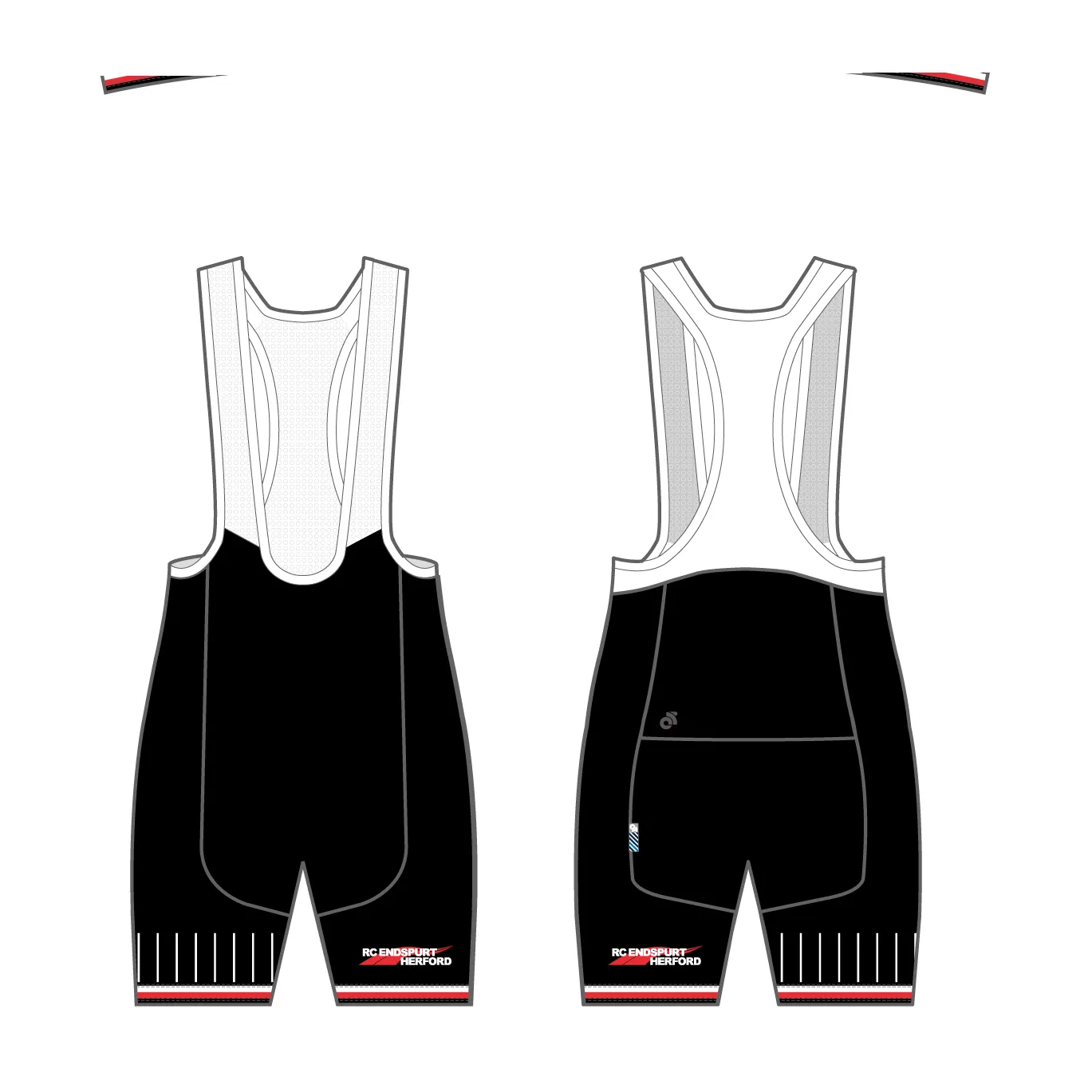 Tech Bib Shorts - Children (mit Träger)