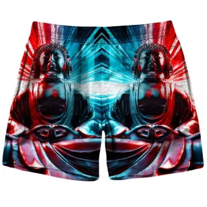 Techno Buddha Shorts